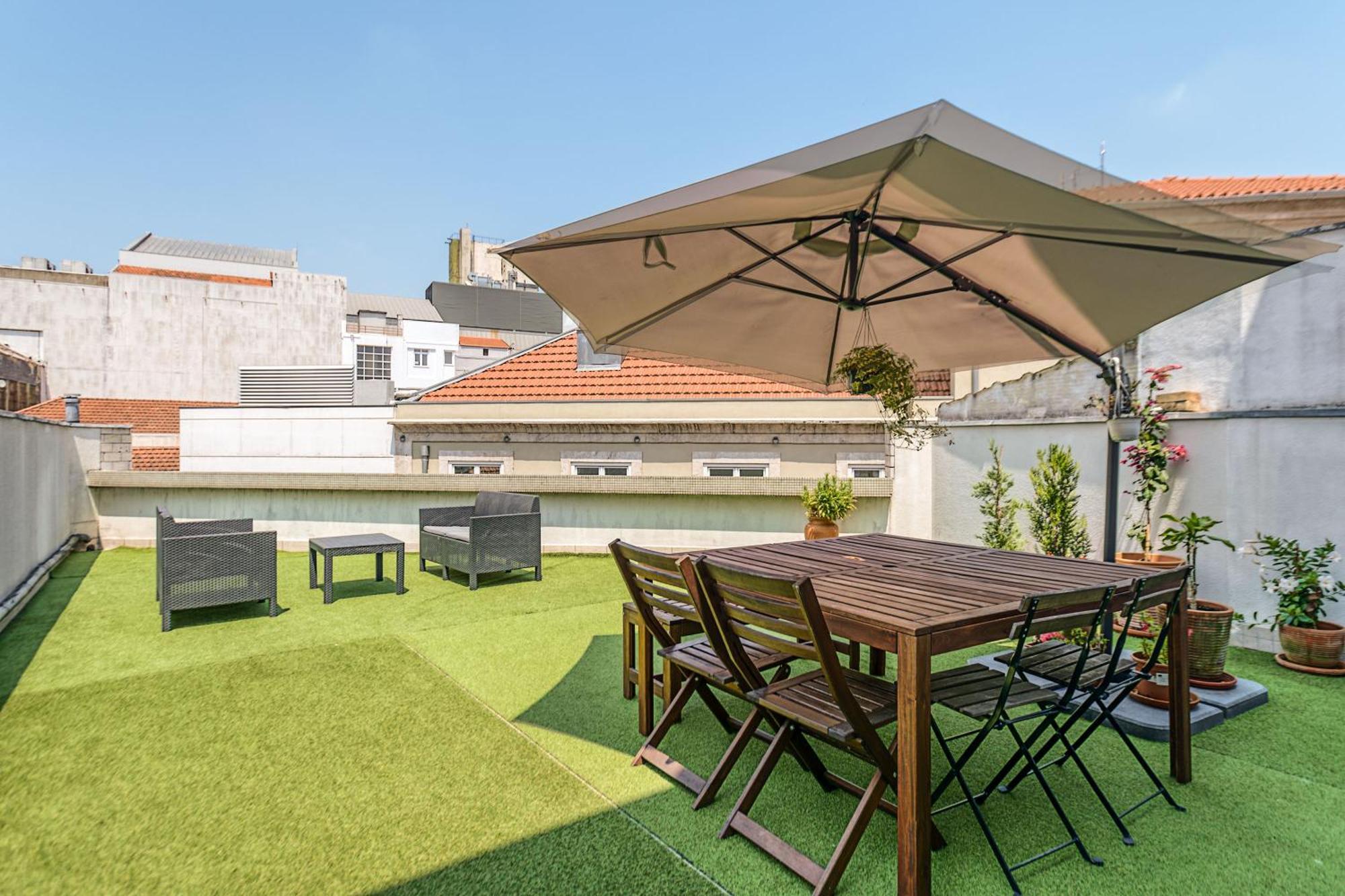 Travel & Live Aliados Apartment Porto Ruang foto